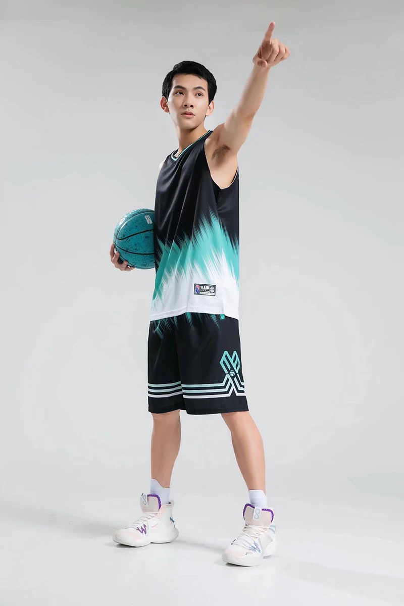 Men/Kids Custom Basketball Jersey Sleeveless Shirt 100% Polyester Breathable Professional Uniforms Kits