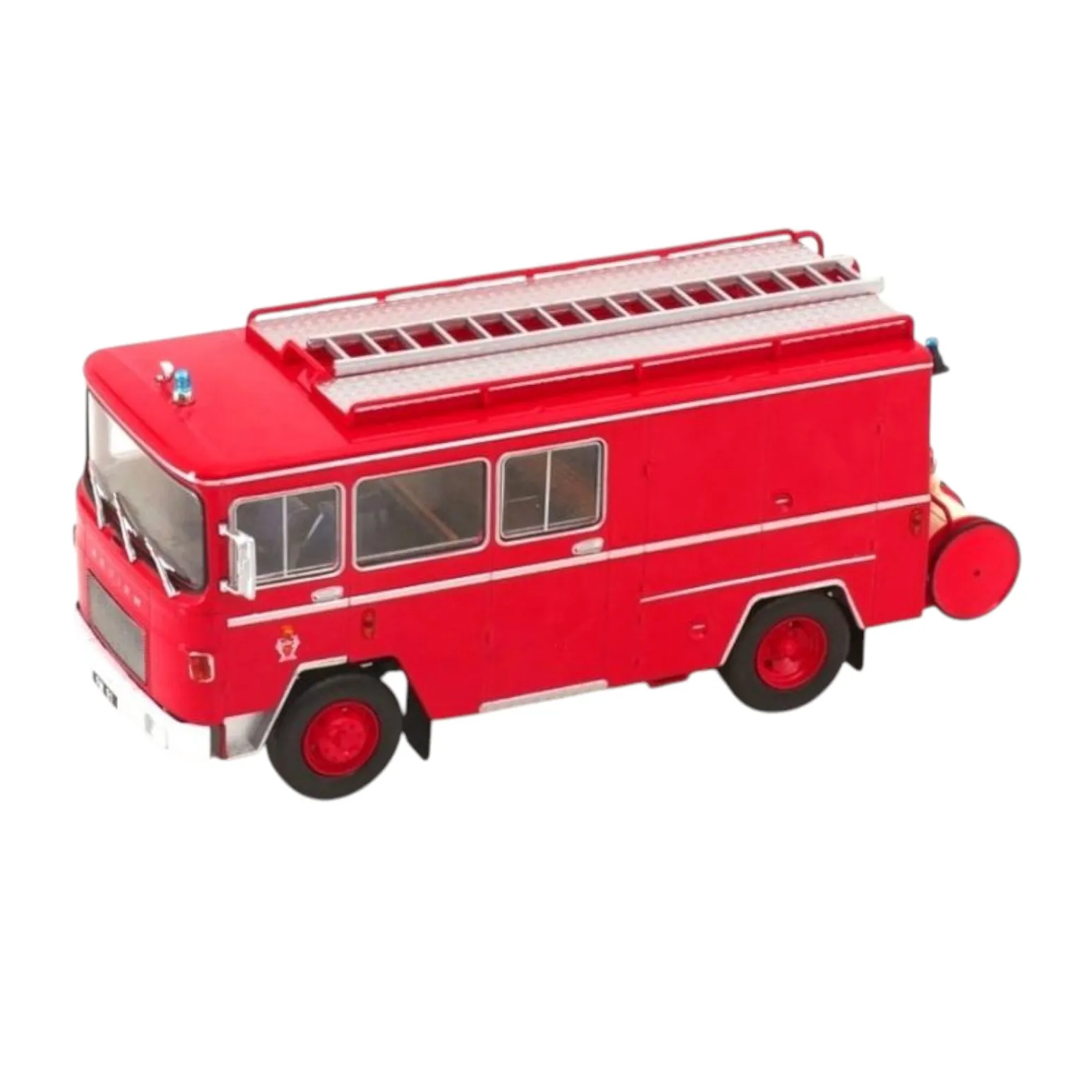Salvat, Camion de pompiers Sm7 1969 Paris, échelle 1:43, miniature moulée sous pression, collection de camions de pompiers et véhicules les héros du feu, nouvel emballage d'origine Blister, sans carte ni dépliant