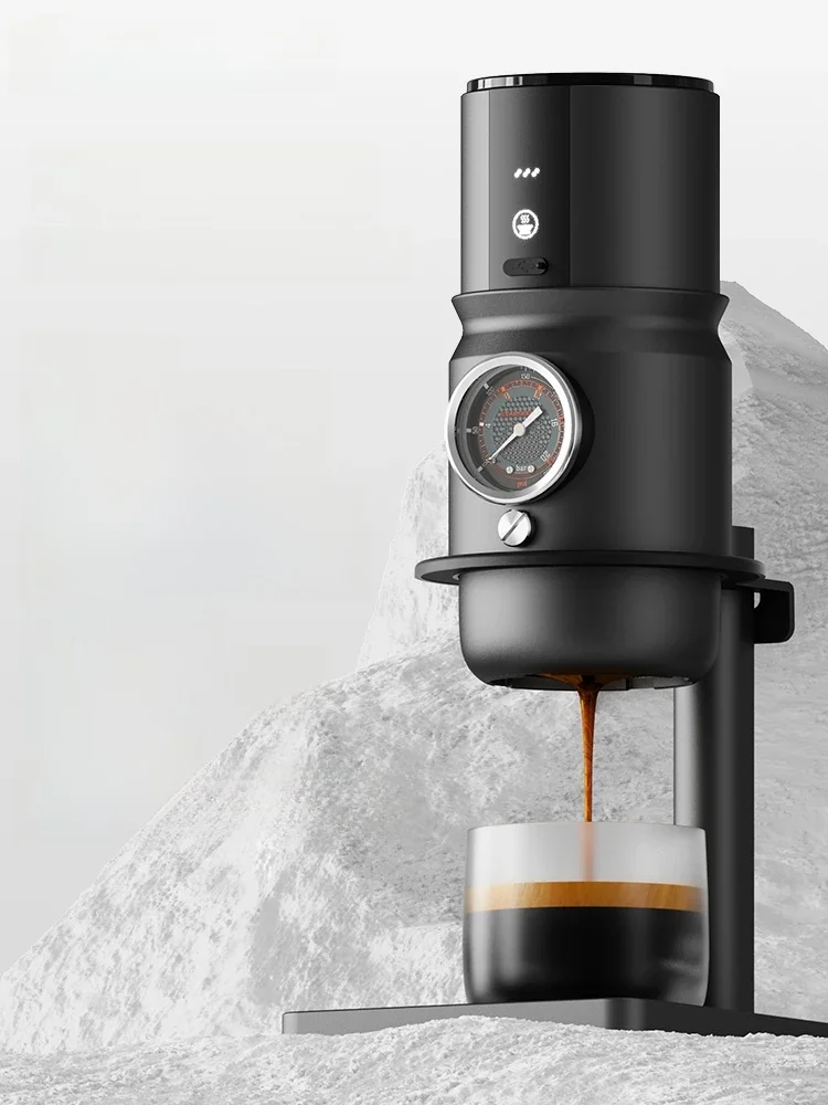 STARSEEKER Super58 przenośny elektryczny ekspres do kawy podróżny ekspres do kawy do samochodu kempingowego ekspres do kawy z uchwytem USB-C Tamper — 2