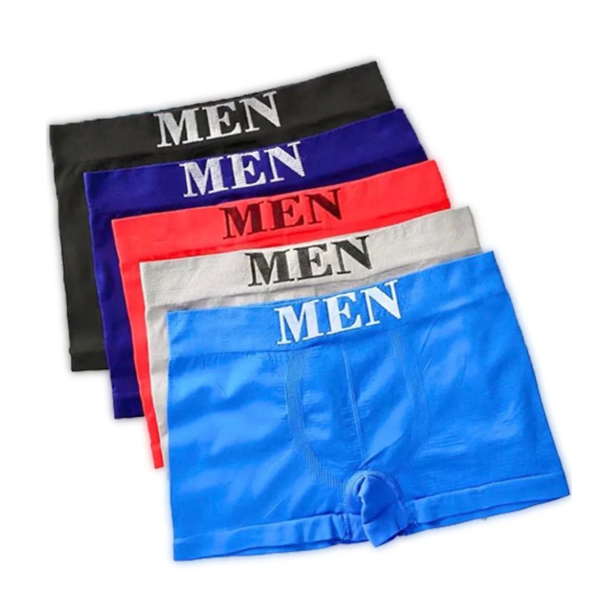 Kit 4 Microfiber Briefs Premium Seamless Men's Underwear