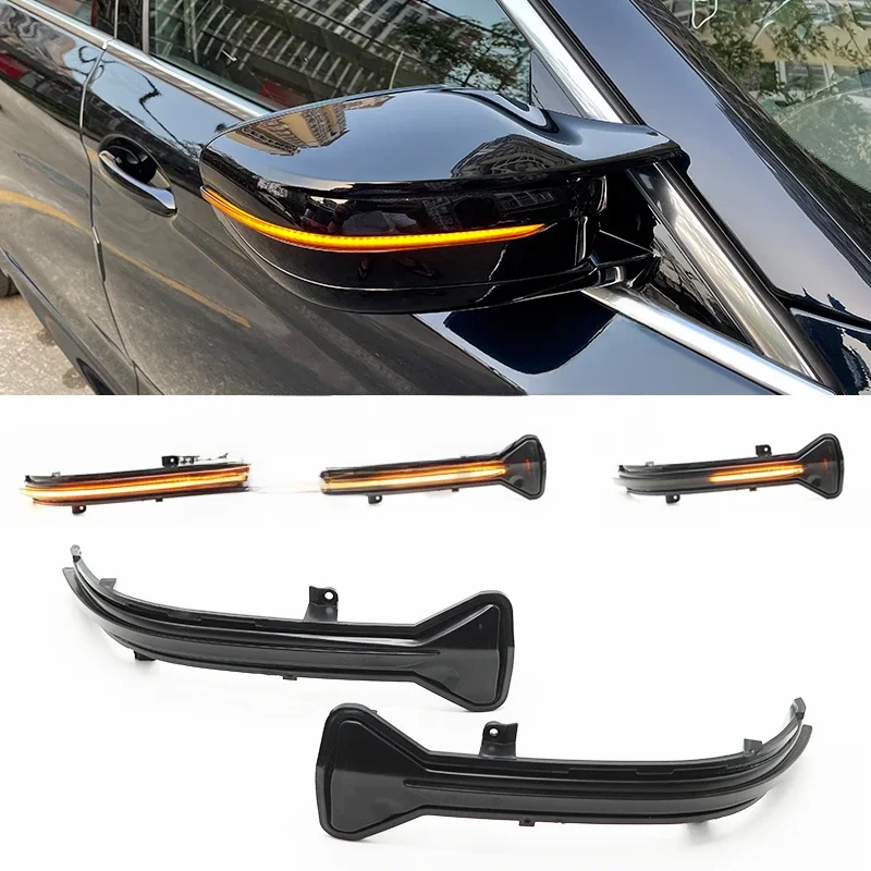 Vloeiende Richtingaanwijzer LED Side Wing Achteruitkijkspiegel Dynamische Indicator Blinker Voor BMW G38 G30 G31 G11 G12 G14 G15 G20 M5 F90 - afbeelding 2