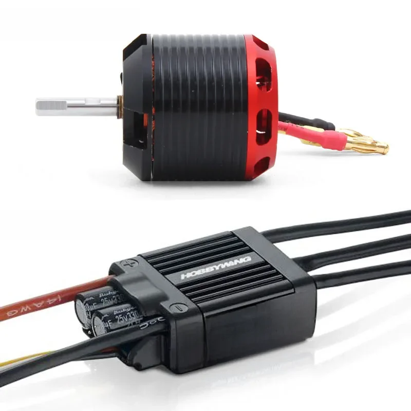 ALZRC Bürstenloser Motor 3120-PRO 1000KV + Hobbywing 60A V4 ESC für SAB GOBLIN RAW 380 420 R42 ALZRC GOOSKY STEAM AK420 Hubschrauber