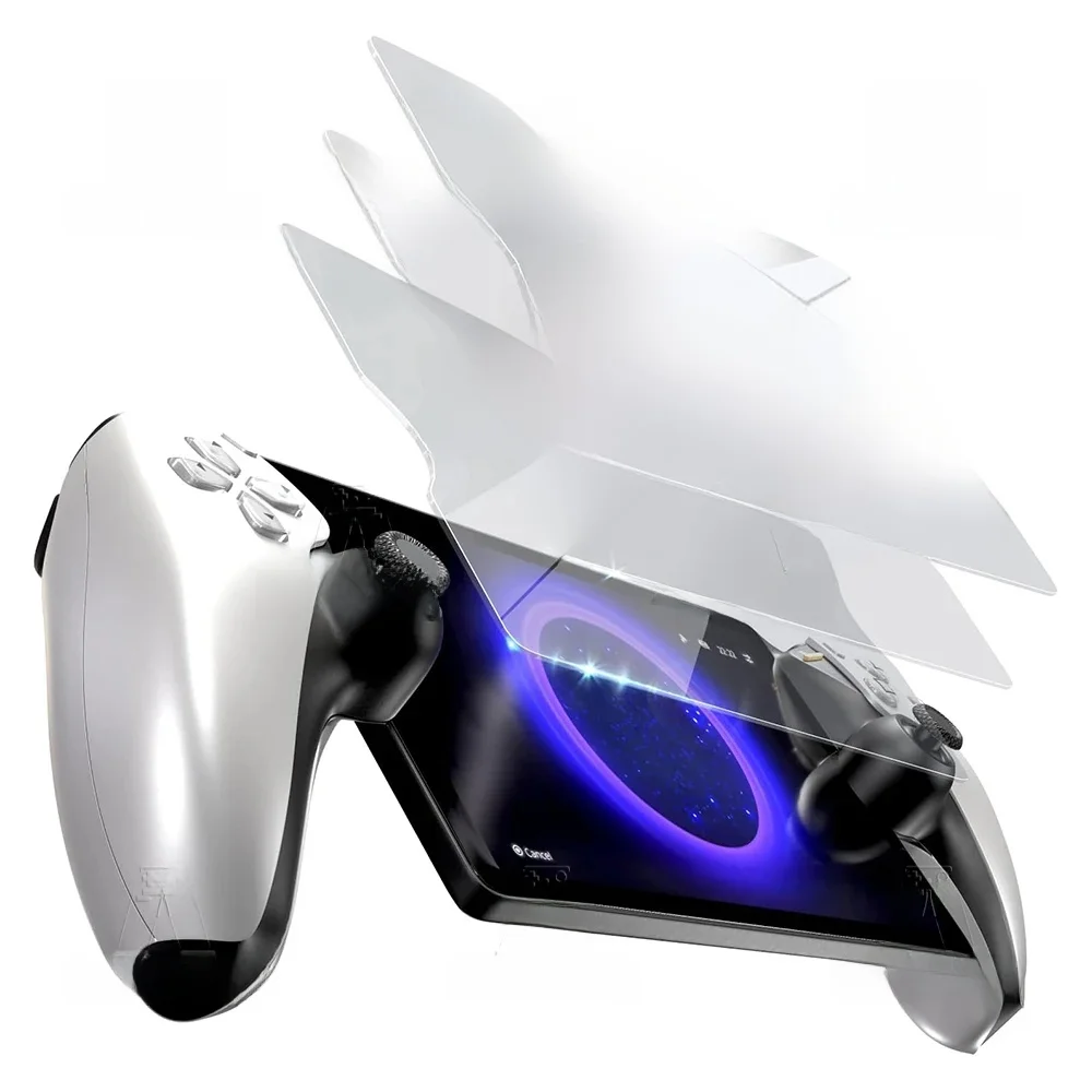 Protecteur d'écran en verre trempé PS Portal, dureté 9H, incassable, anti-rayures, anti-empreintes digitales, bord d'arc 2.5D HD, sans bulles