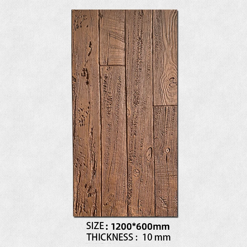 PU Wall Panels Wood Imitation Interior And Exterior Decoration Materials Excellent Light Weight Board