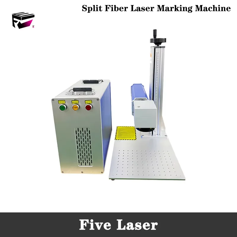 20 Вт 30 Вт 50 Вт 60 Вт 70 Вт 100 Вт max jpt raycus Разделенная волоконная лазерная маркировочная машина Новый стиль Волоконная лазерная маркировочная гравировальная машина