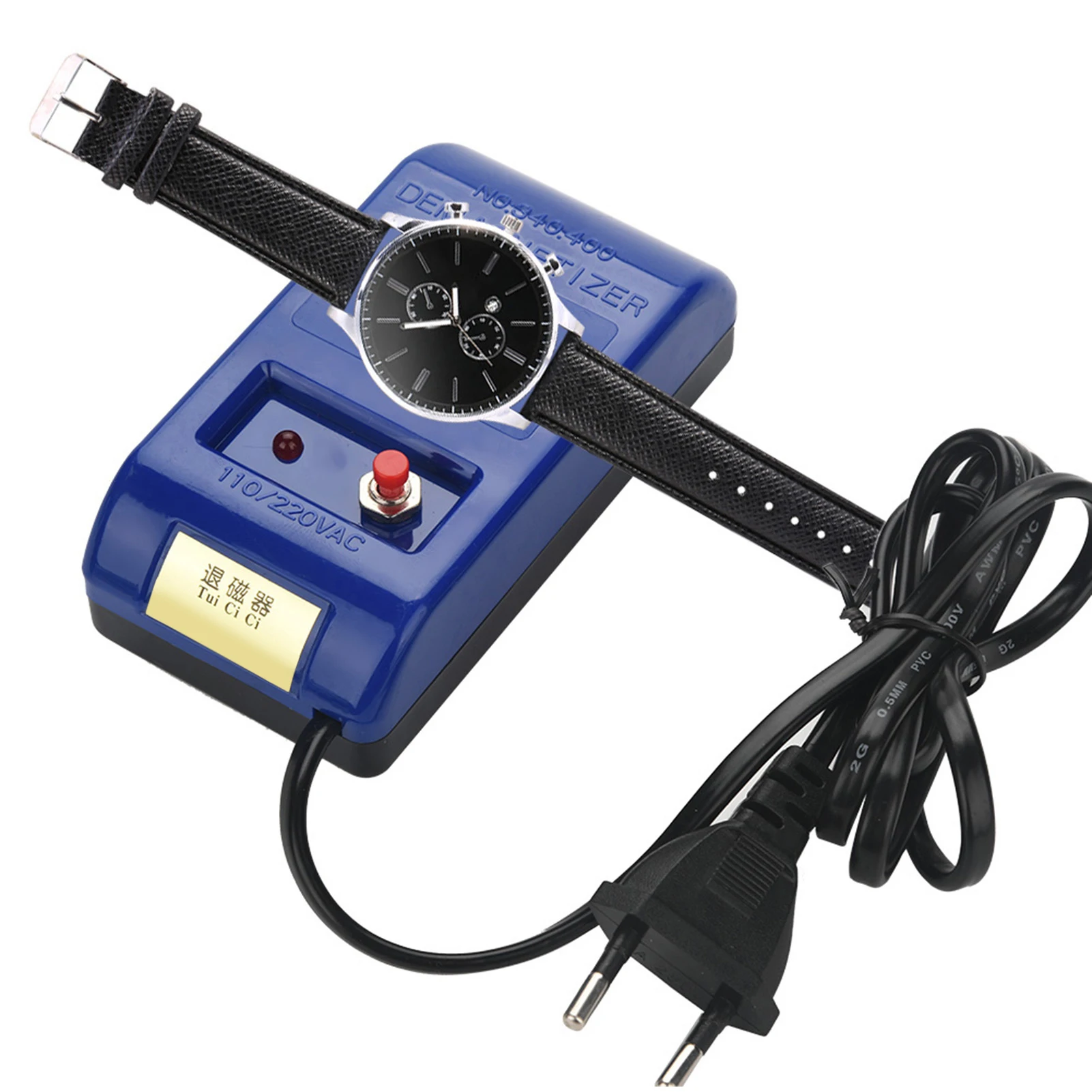 Watch Demag netizer Electrical Mechanical Quartz Watch Demag netize Time Correcing Watch Repair Tool for Watchmaker EU Plug