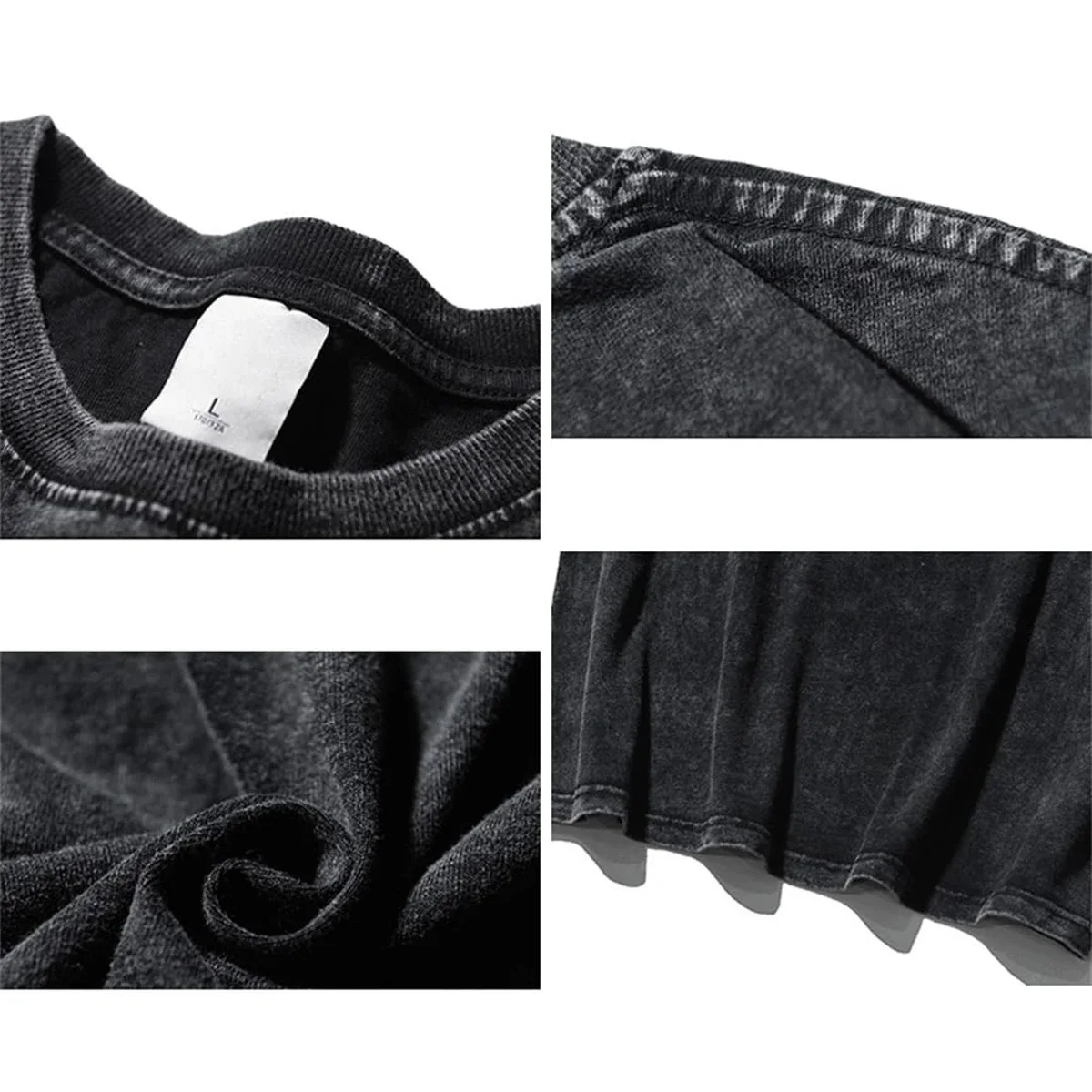 Estilo variado unissex camiseta vintage lavado tatuagem impressão manga curta retro streetwear hip-hop topo verão novo algodão confortável