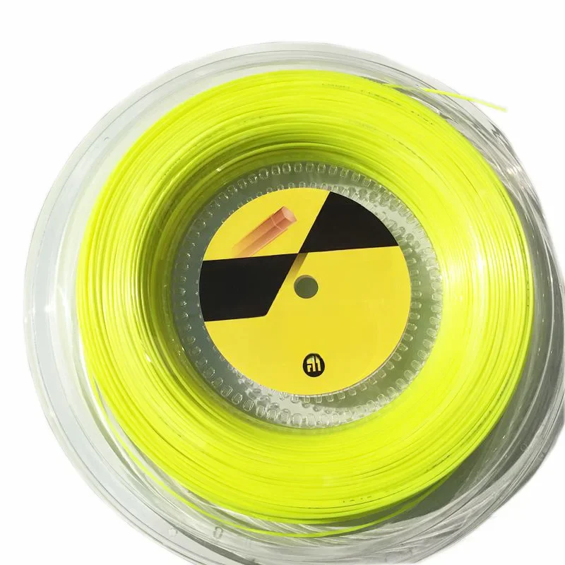 1 kołowrotek TAAN TT8600 Control Struny do tenisa poliester 6-kątne struny z twardą linią 1,20 mm struny do rakiety tenisowej 200M big banger — zdjęcie 2