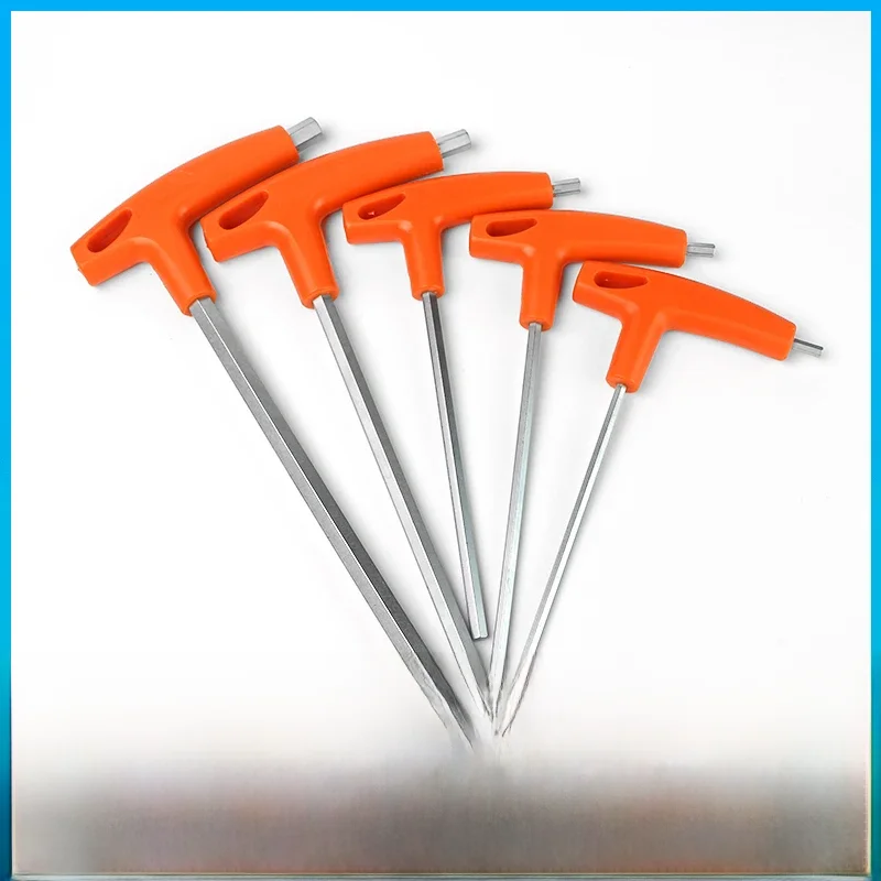 Clé hexagonale à tête plate/boule, 2/2.5/3/4/5/6/8/10mm, clé allen, outil à main universel à pression rapide, adaptateur hexagonal en acier au Chrome Vanadium