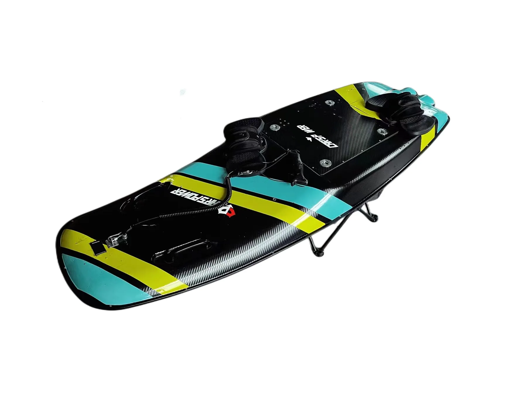 HEIßES ANGEBOT Wasserbetriebenes Paddleboard Langlebiges elektrisches Surfbrett Hartfaserplatte Wasserski Elektrisches Hydrofoil-Surfbrett