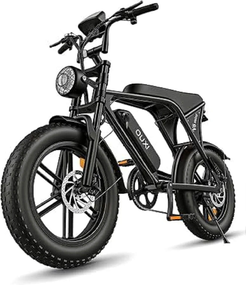 100% OFFICIAL SALES BUY 2 GET 1 FREE@@OUXIS V8 Electric Bike for Adults, 10.4/15/30Ah Battery, Peak 1000/1500W 16''/20