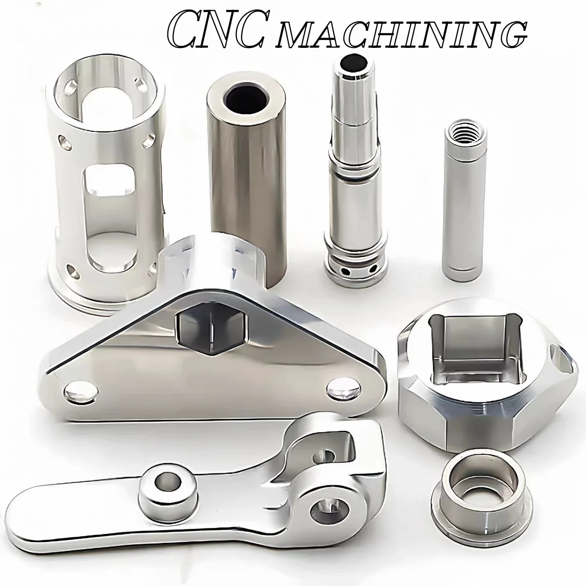 

CNC Metal Machining Mechanical Parts Aluminum Stainless Steel Copper Brass CNC Milling Processing Custom Service