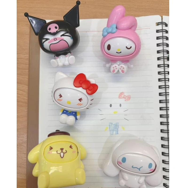 

Новая модная игрушка-фигурка серии Kt с меняющимся лицом, креативная коробка-сюрприз, украшение для стола и автомобиля, милый животный-орнамент