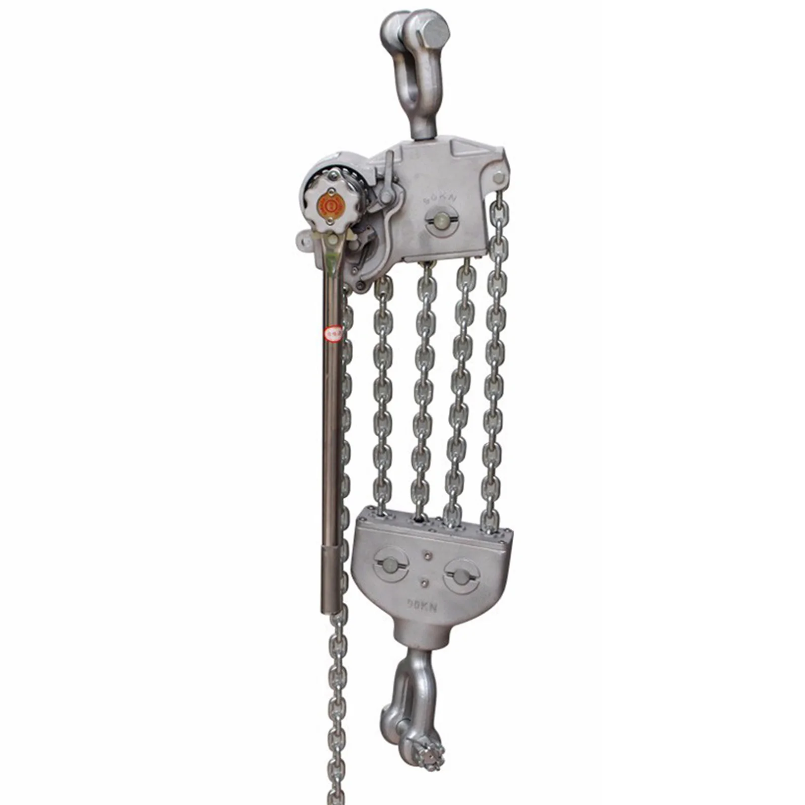 

9Ton Aluminium Alloy Manual Lever Chain Hoist, Auto Chain Leading & 360° Rotation Hook, Heavy Duty Ratchet Chain Puller