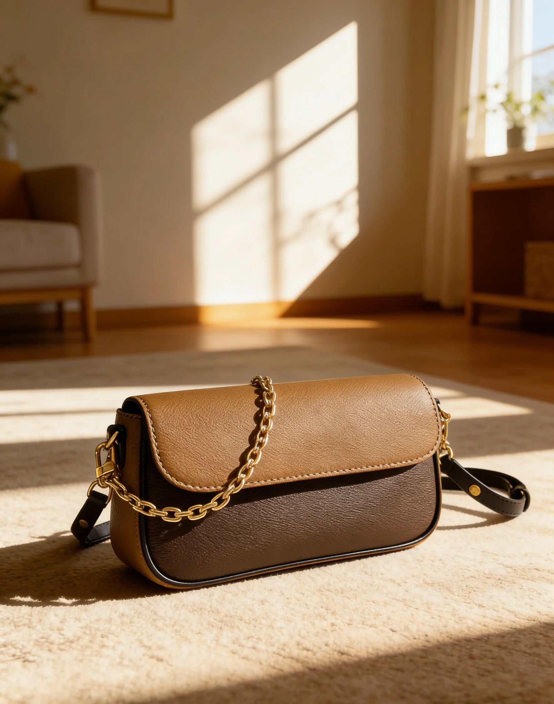 2026 Size: 23.5X12X4.3 cm no box New Model Versatile and Fashionable Real Leather Bag - Durable,High-Quality and Affordable