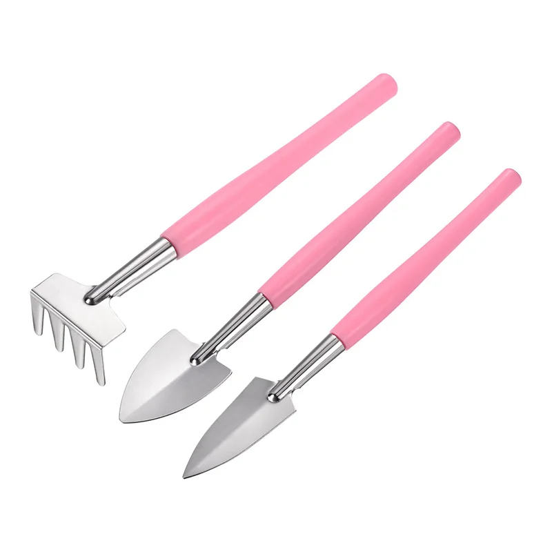 

1 Set Garden Mini Cultivating Transplanting Kit Plants Seedling Succulent Transplanter Shovel Rake Spade Drilling Fertilize Tool