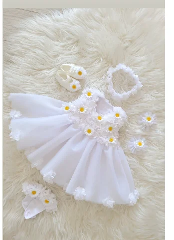 Princess Dresses Children Girl Birthday Party Baby Luxury Prom Dress Children's Christening Image