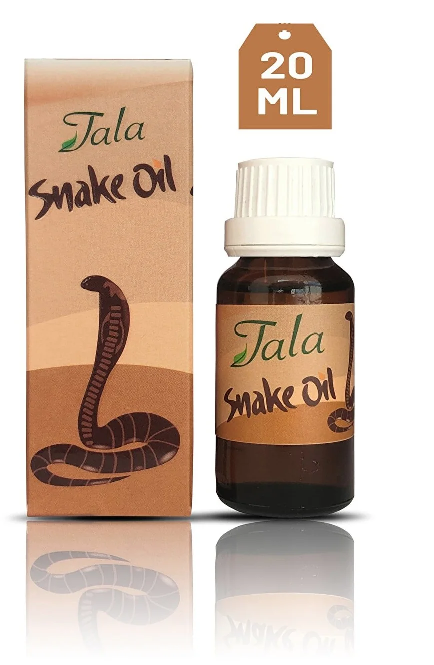 Tala Snake Oil For Hair Care Natural Organic Helps Prevent Hair Loss Fast Hair Growth Bulk and Strong Hair 20 Ml