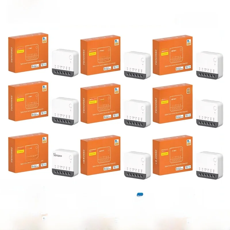 SONOFF ZBMINIR2 Zigbee Mini Smart Switch Smart Home Stroomonderbreker Afstandsbediening via eWeLink Compatibel met Zigbee Hubs - afbeelding 2