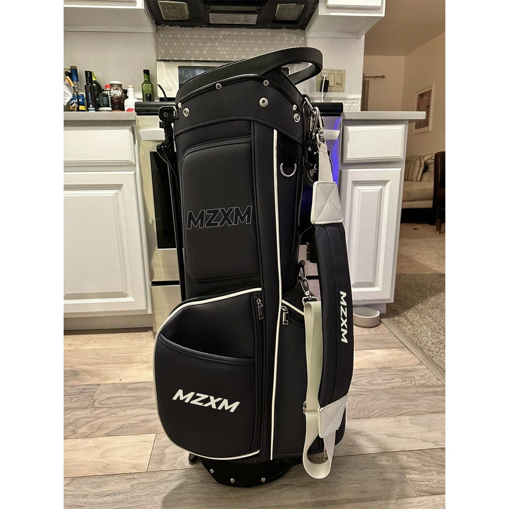 2024 Golf Club Bag with New Version Ultra-light Classy Style Golf Caddy Bag with many Zippered Compartments for Storage Golf Bag