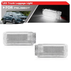 2016 2017 2018 2019 2020 2021 2022 2023 푸조 3008 II 5008 II LED 인테리어 트렁크 부츠 수하물 발 밑 공간 조명