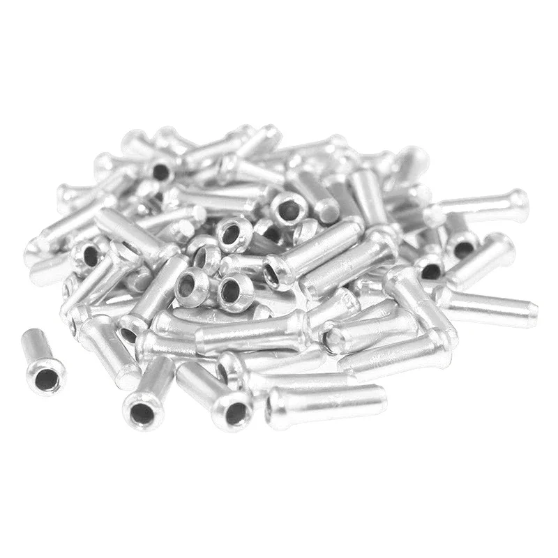 AliExpress ALLTOO 100 PCS 3mm Bike Cable End Cap For MTB Aluminium Alloy Bicycle Brake Wire Terminal Housing Ferrules