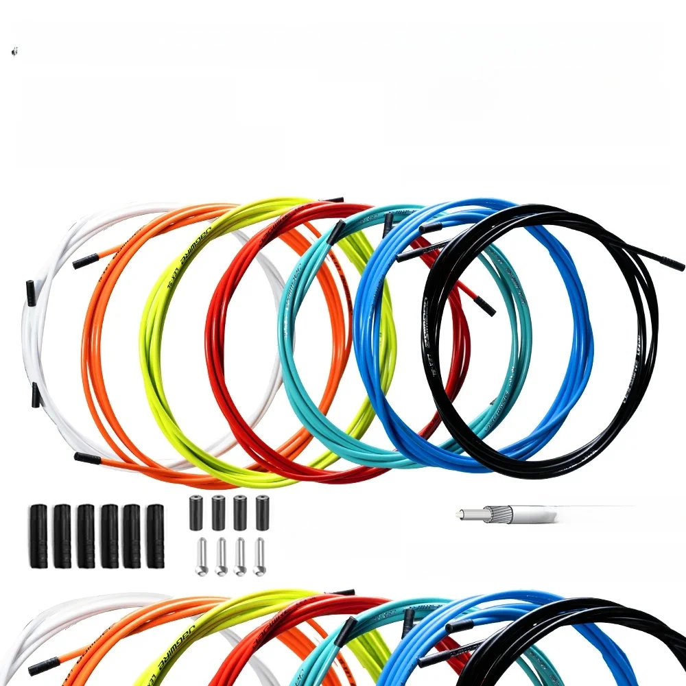 AliExpress NONE JAGWIRE Mtb Bicycle Accessories Universal Bike Brake Cable Housing Brake Shift Cable Wire Pipe Tube 4mm/5mm Mountain Road Bike