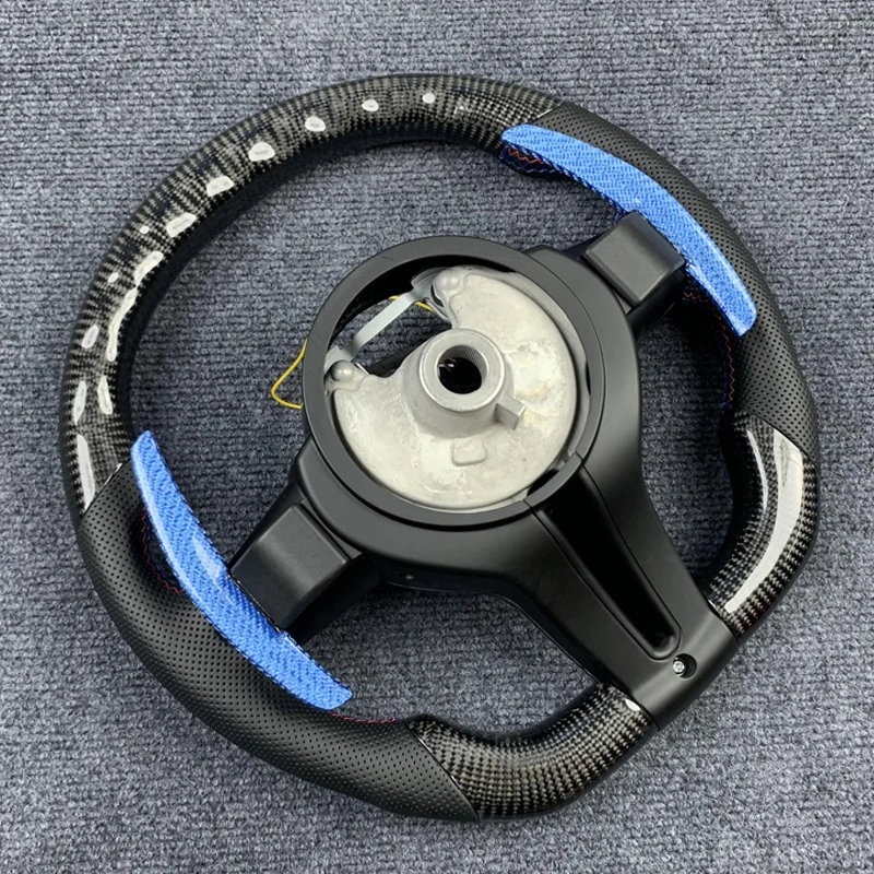 For BMW F10 F20 F30 F15 F16 F25 F26 F22 F32 F02 F12 F33 F01 M3 Chassis Racing Steering Wheel Carbon Fiber Steering Wheel