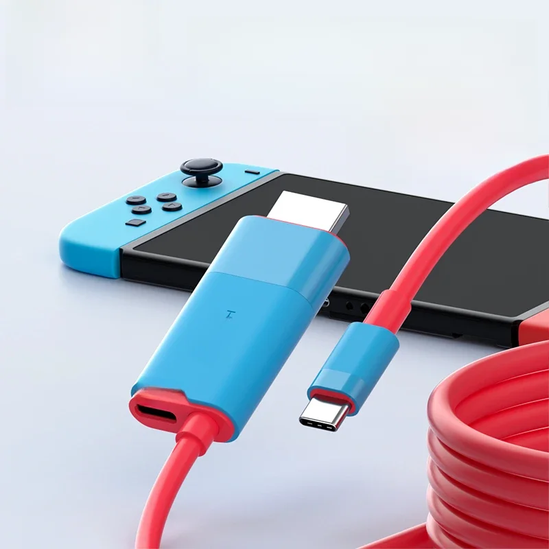 Hagibis switch dock für nintendo switch/oled usb c zu hdmi-kompatibler kabel adapter 4 k60hz 100w pd