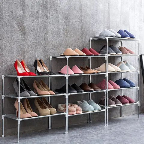 DIY 신발 정리대 4단 스탠드 선반 수납장 최대 15켤레 용량 홈 펜던트 라이프 스페이스 Best5