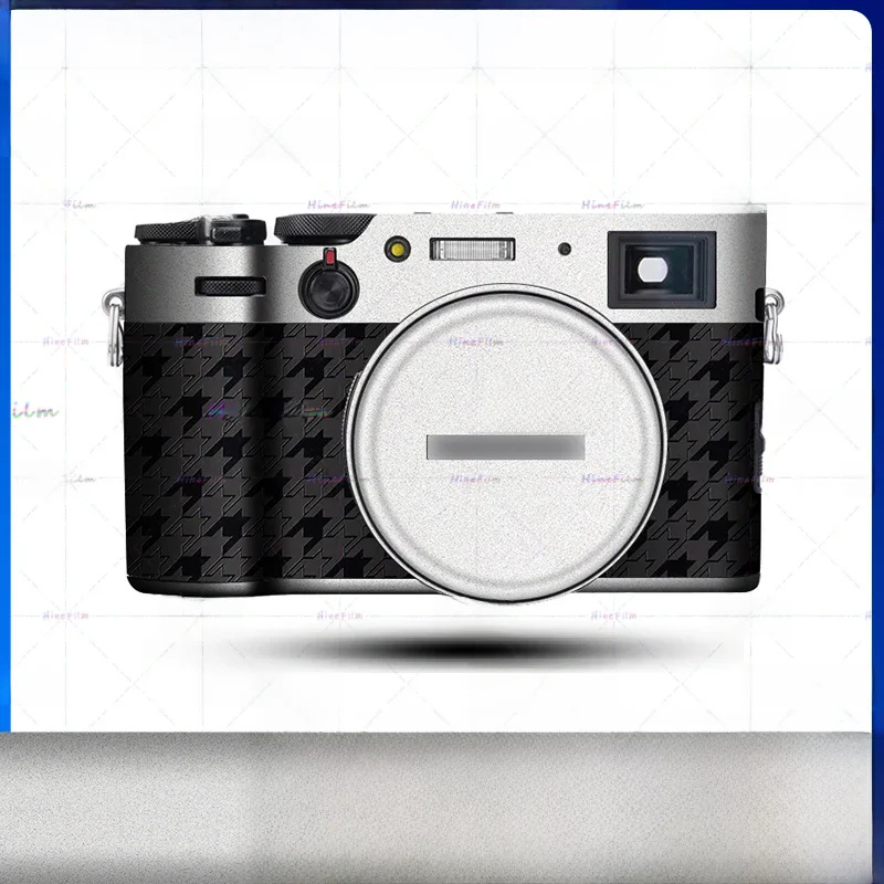 Fuji X100vi naklejka odporna na zarysowania pokrywa dla FUJIFILM X100 VI folia ochronna dla fujifilm x100vi skóra ochraniacz aparatu skóra — zdjęcie 2