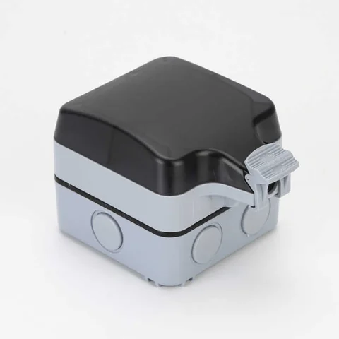 Weatherproof Outlet Cover for Patio Outlet Heavy Duty IP66 Electrical Box Deep Design for Outside Location Durable Outdoor Use