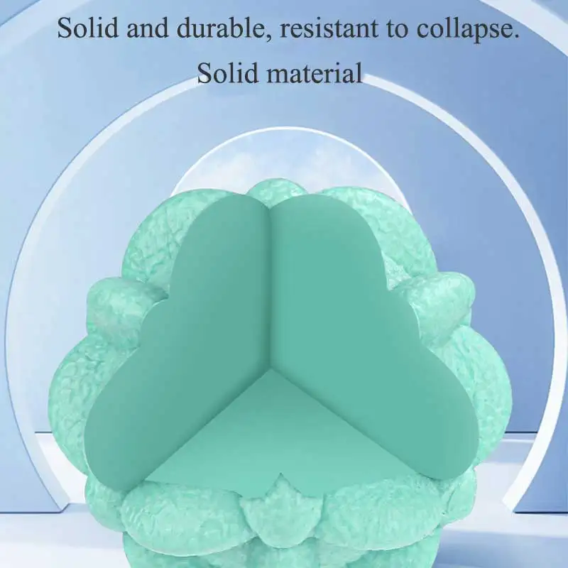 5PCS morbido elastico solido petalo Fascia Ball per il rilassamento delle gambe massaggiatore per il corpo massaggio Fitness rullo muscolare per fascite plantare