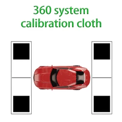 Car 360 Camera 360 Panoramic Camera System Calibration Cloth Surround View camera system Debug calibration cloth