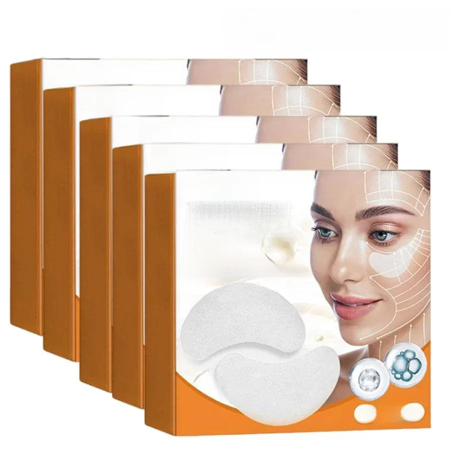 Patchs solubles au collagène, 5 boîtes, Film Anti-rides, élimine les cernes, masque Facial, hydratant, Lifting, raffermissant, soins pour la peau et les yeux