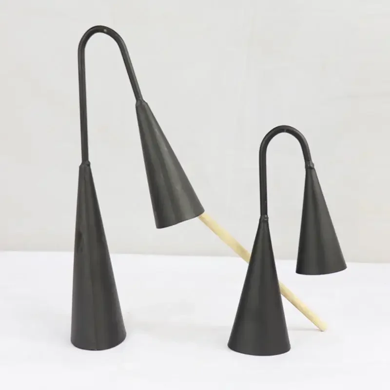 Agogo Bell – cloche traditionnelle Agogo avec bâton, Instrument de Percussion portatif bicolore avec bâton pour réunion de famille