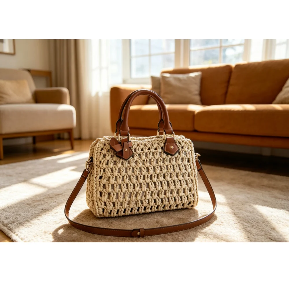 2026 Size: 22X16 cm NO BOX New Model - Versatile and Fashionable PU Leather Bag - Durable, High-Quality and Affordable