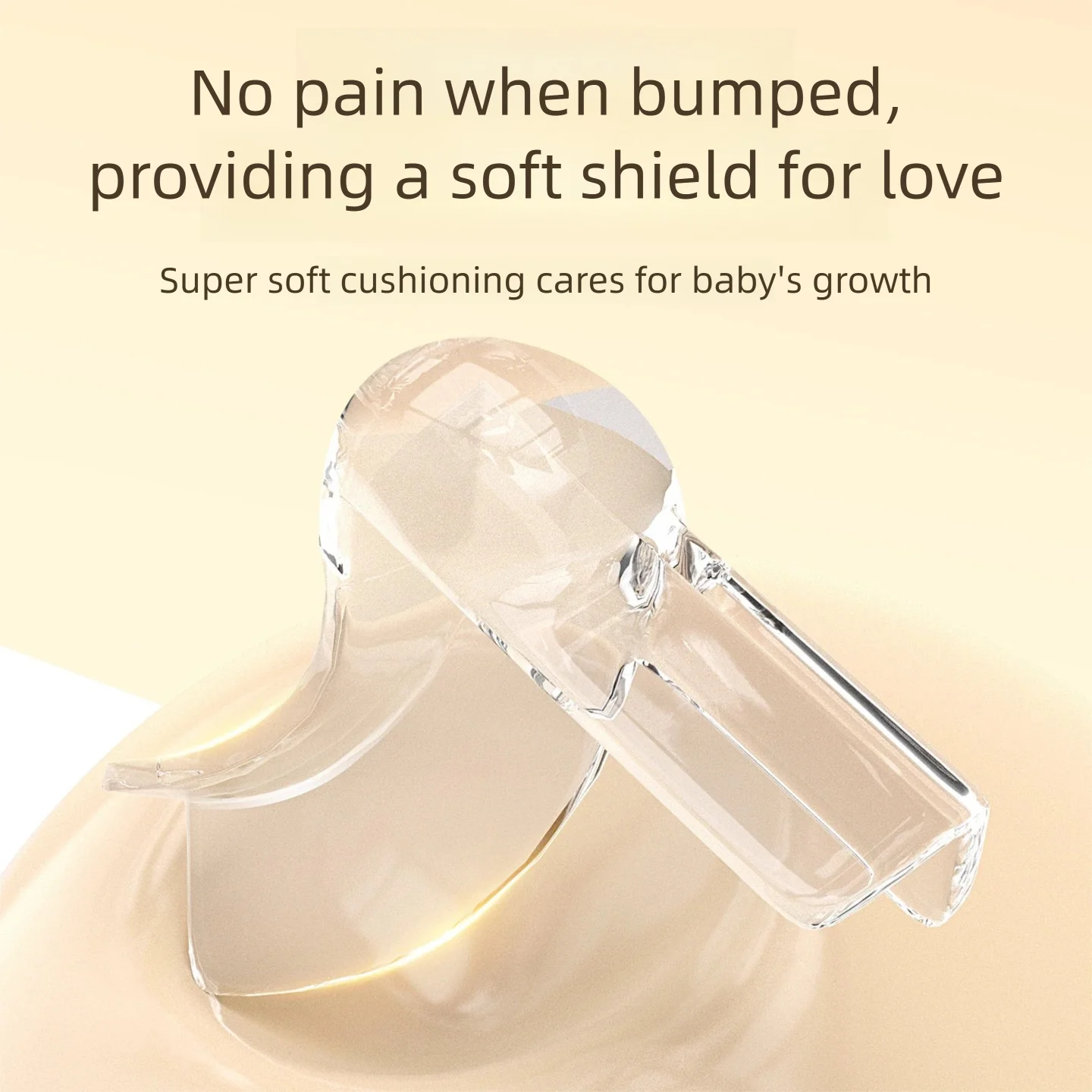 Transparent Anti-collision Corner Guards for Table Corner Edges Soft Cushioned for Right-Angled Windows Child-Safe Thickened