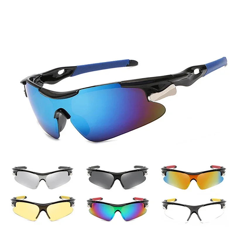 AliExpress UV400 Cycling Glasses Outdoor Anti-wind Sports Sunglasses Polarized Lens Men Women Sunglasses Bicycle Windproof Eyewear Goggles