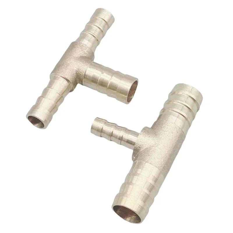 4mm 5mm 6mm 8mm 10mm 12mm 14mm 16mm Type en T tuyau réducteur barbe en laiton Tube barbelé raccord de tuyau réducteur coupleur connecteur adaptateur