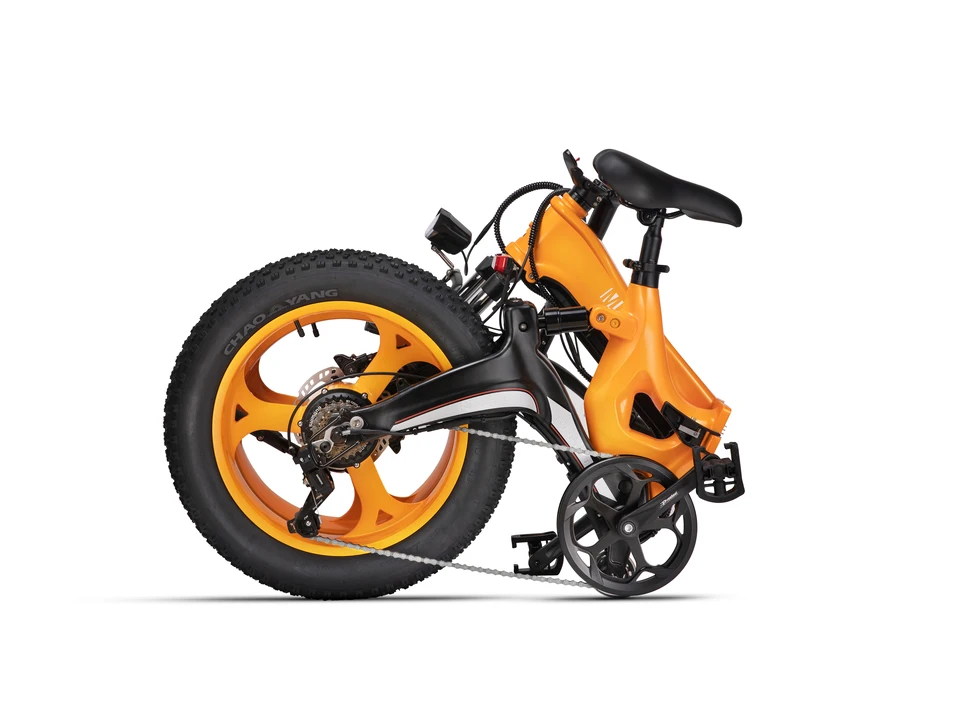 MIHOGO NX max Adult Electric Bicycle, 750W city ebike, 48V 12.8AH E-bike, 20-Fat Tire Foldable Electric Bike image 5