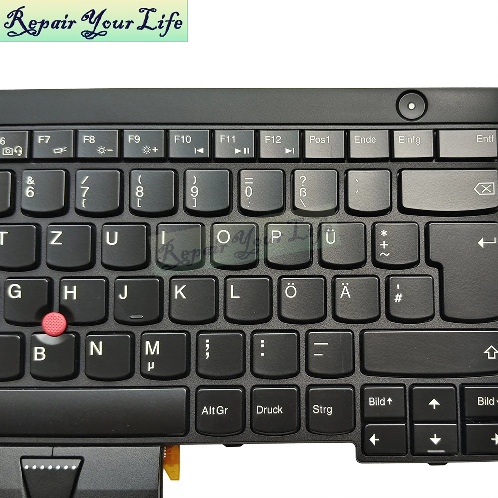 Latin German Trackpoint Keyboard Backlit For Lenovo ThinkPad L430