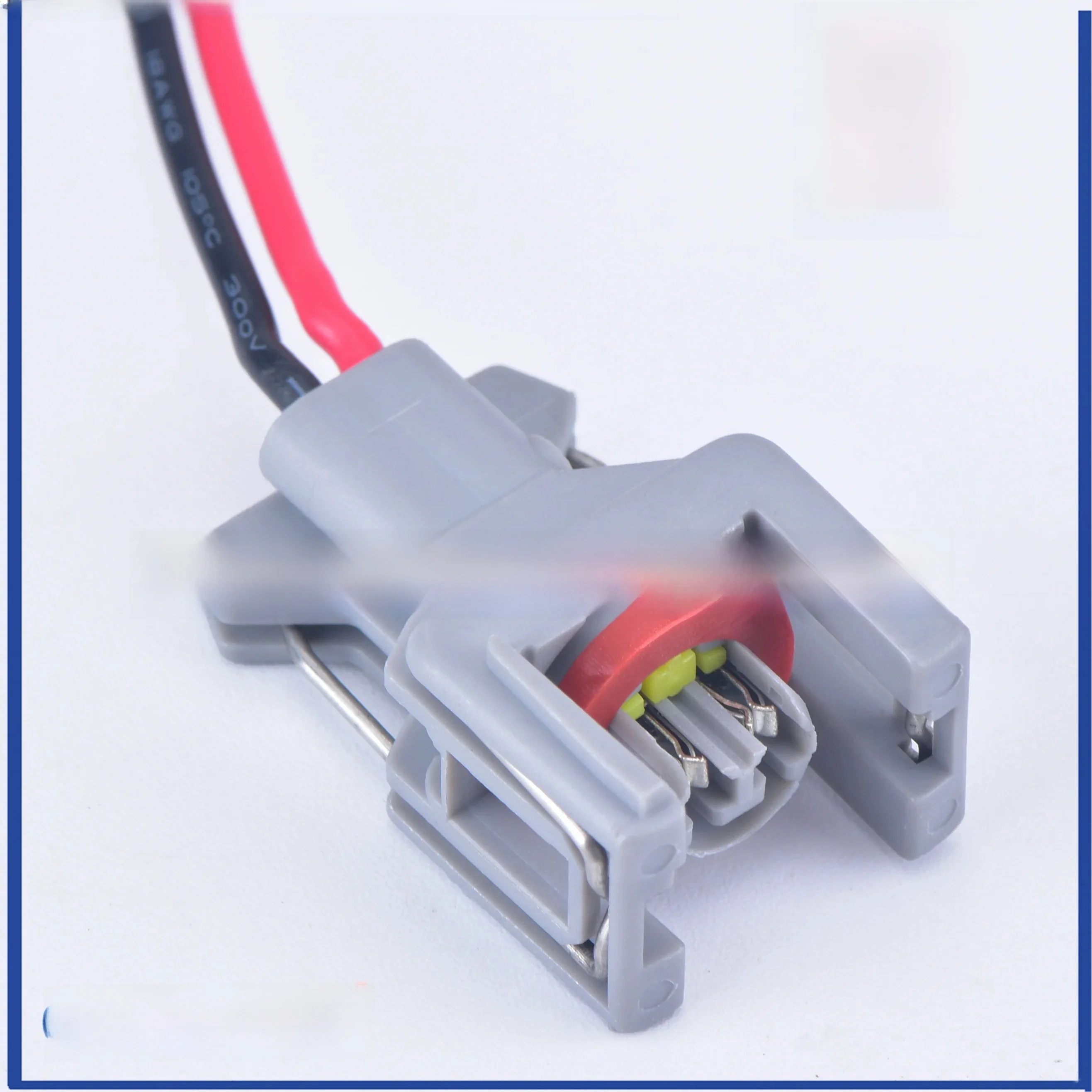 Connecteur automobile étanche à 2 broches, 1.5mm, injecteur de carburant Diesel, prise de Rail de carburant T15 10811963 240PC024S8014 avec fil de 15 cm