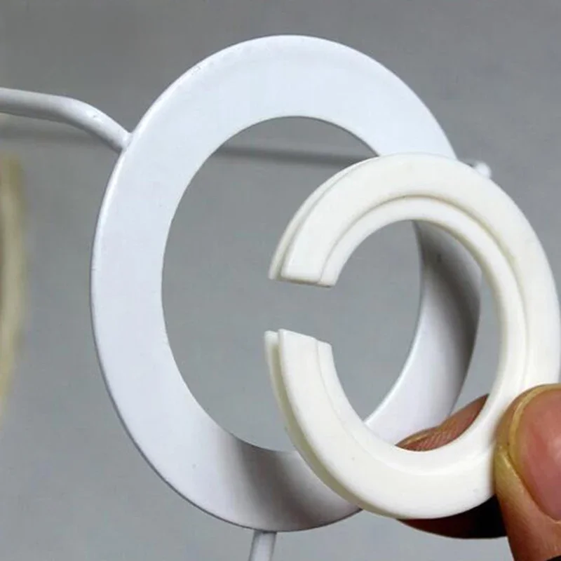 Adaptateur d'abat-jour E27 à E14, 10 pièces, anneau de convertisseur