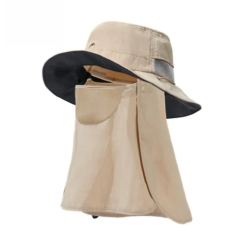 AliExpress Naturehike Summer Quick Drying UV Protection Fisherman Cap Face Neck Cover Fishing Cycling Removable Men Women Sunshade Hats
