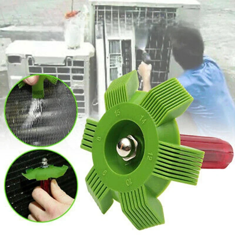 Peigne Universel de Réparation d'Aileron de Climatiseur, Brosse de Nettoyage AC, Outils de Refroidisseur d'Évaporateur
