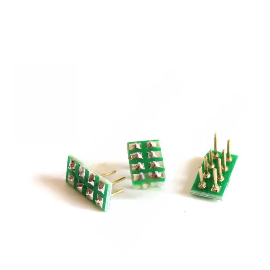 Zestaw wtyczek 8-pinowych Męskie gniazdo NMRA NEM652 8PIN Żeńskie Wbudowane lokomotywa DCC 860006 — zdjęcie 2