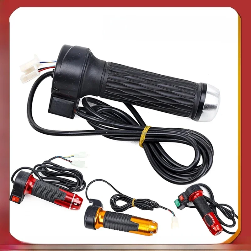 AliExpress Universal Electric Bicycle Scooter Twist Throttle High Medium Low Speed Forward Reverse ABS Throttle Acceleration Handle
