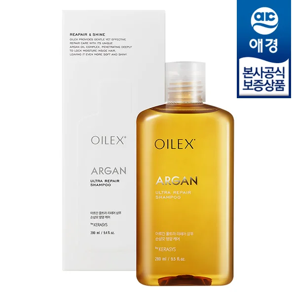 [Aekyung] Kerase Oil Rex Argo Shampoo 280ml x 1