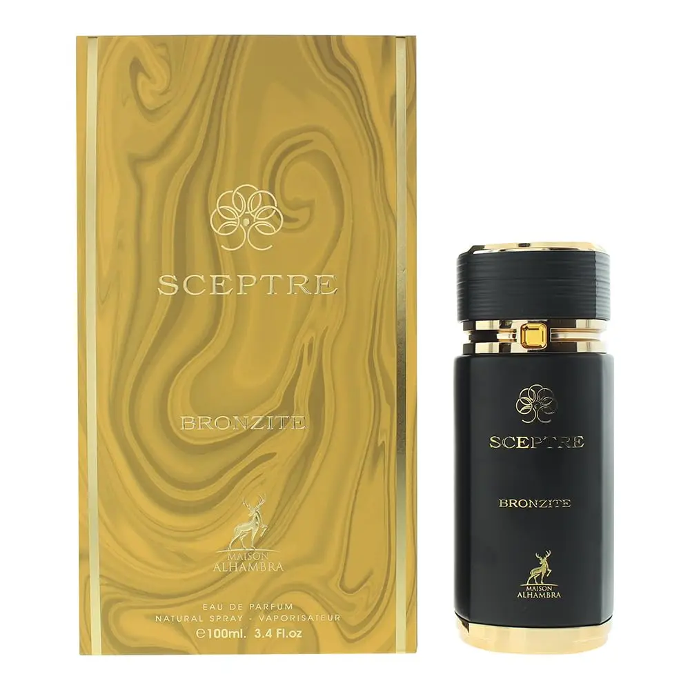 Maison Alhambra Sceptre Perfume Set Amazonite & Bronzite Eau De Parfum 100ml Unisex Arabian Luxury Long Lasting Fragrance Gift Set view 6